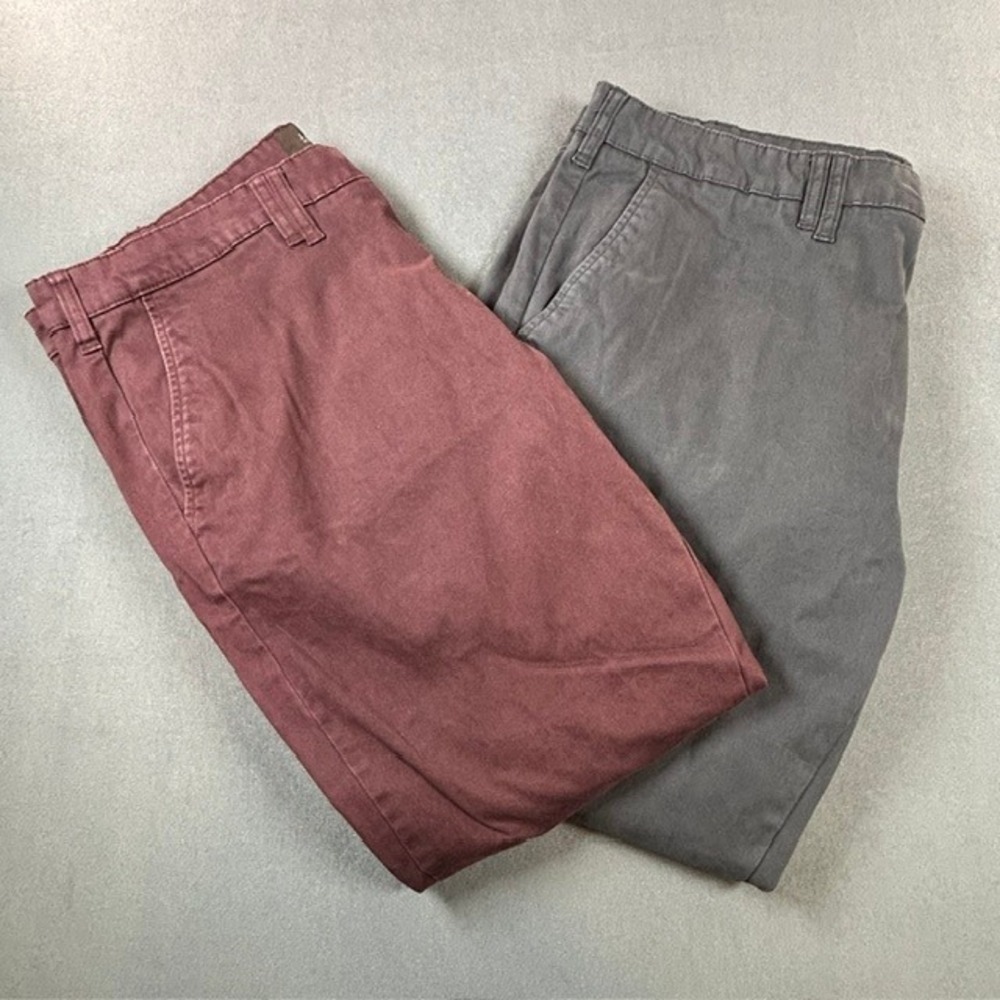 Jachs New York Men's Slim Fit Chino Pants Trousers Set of 2 pairs 38x30